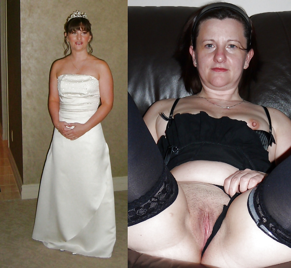 Real Amateur Brides Dressed Undressed 12 porn pictures
