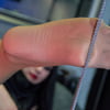 My cute wrinkled soles and toes in nylons into your face