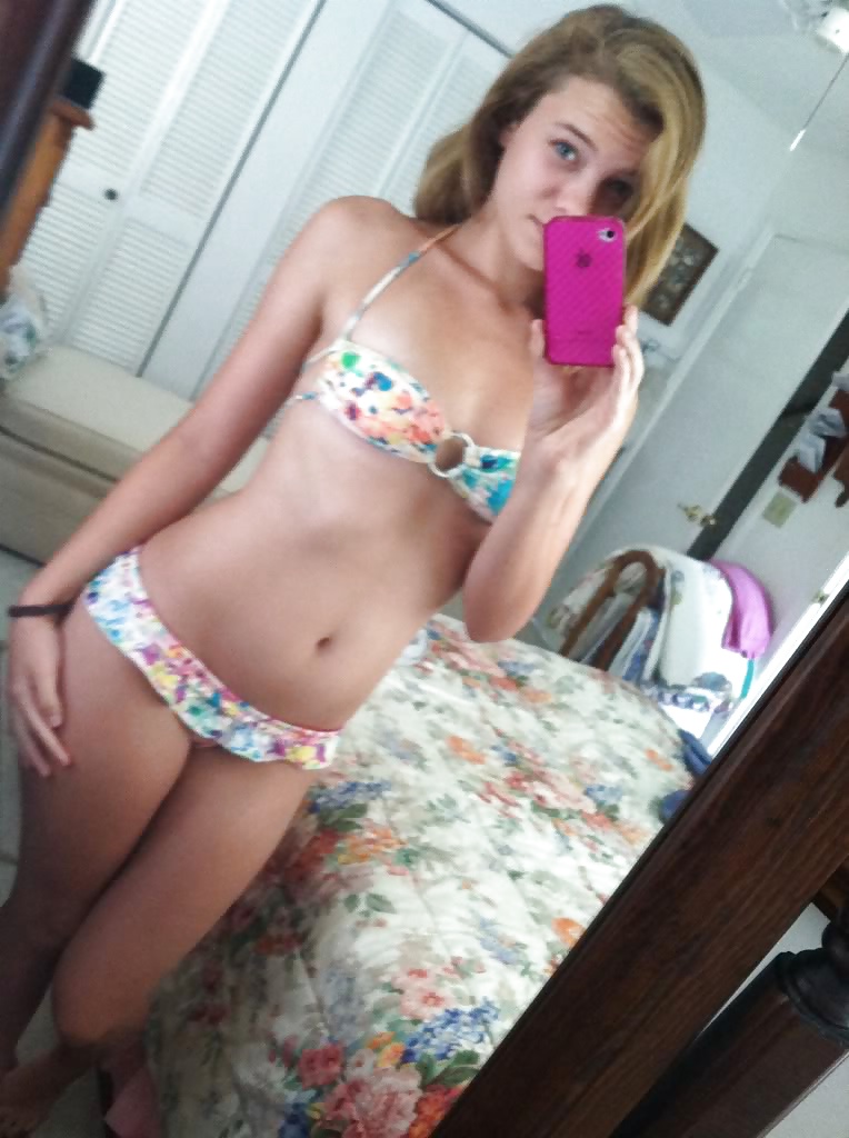 Cute bikini teen Megan porn pictures