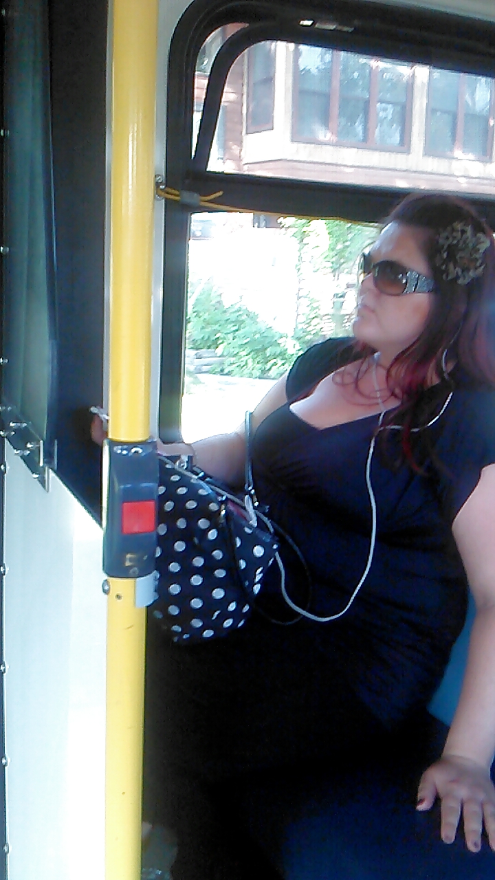 Once again, lovely ladies of public transit. porn pictures