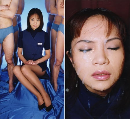 before and bukkake after pictures Asian