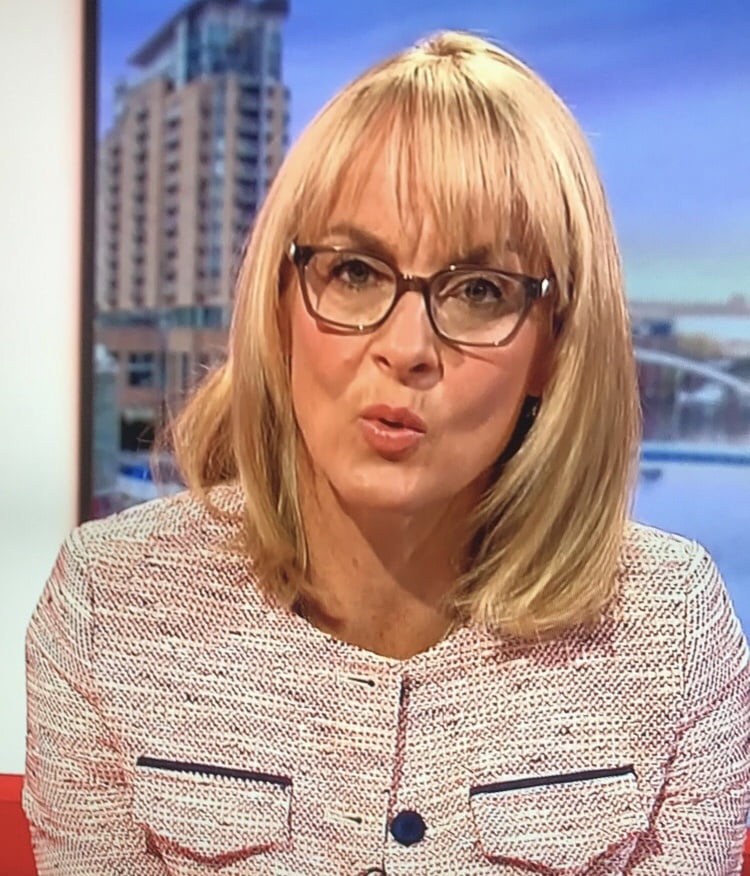 Sexy Milf Louise Minchin In Glasses Perfect Cum Face 8