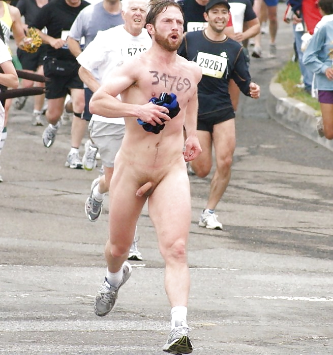 More related nude male track runners.