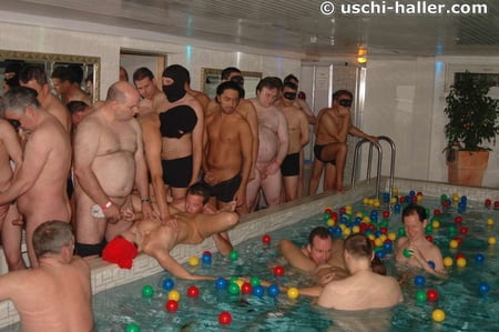 gangbang pool party in maintal germany part           