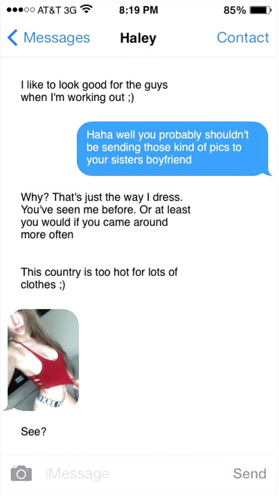 Story Flirting Texts From My Girlfriends Sister 97 Pics