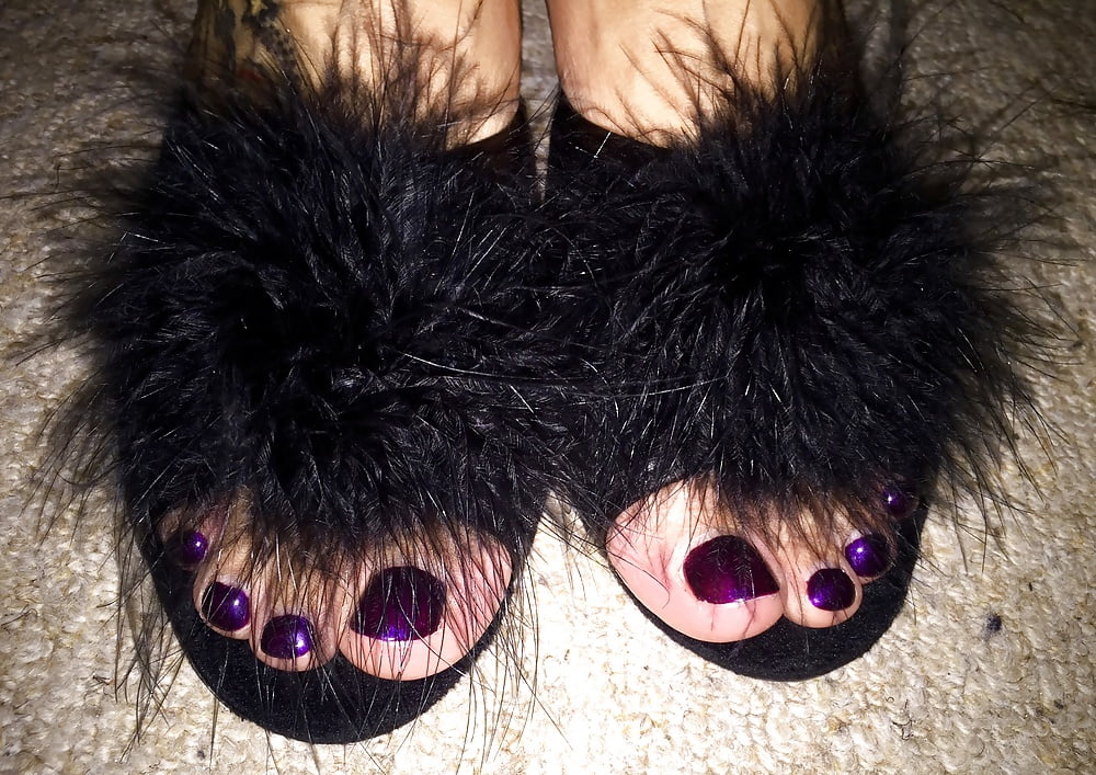 Got me sum new fluffy slippers porn pictures