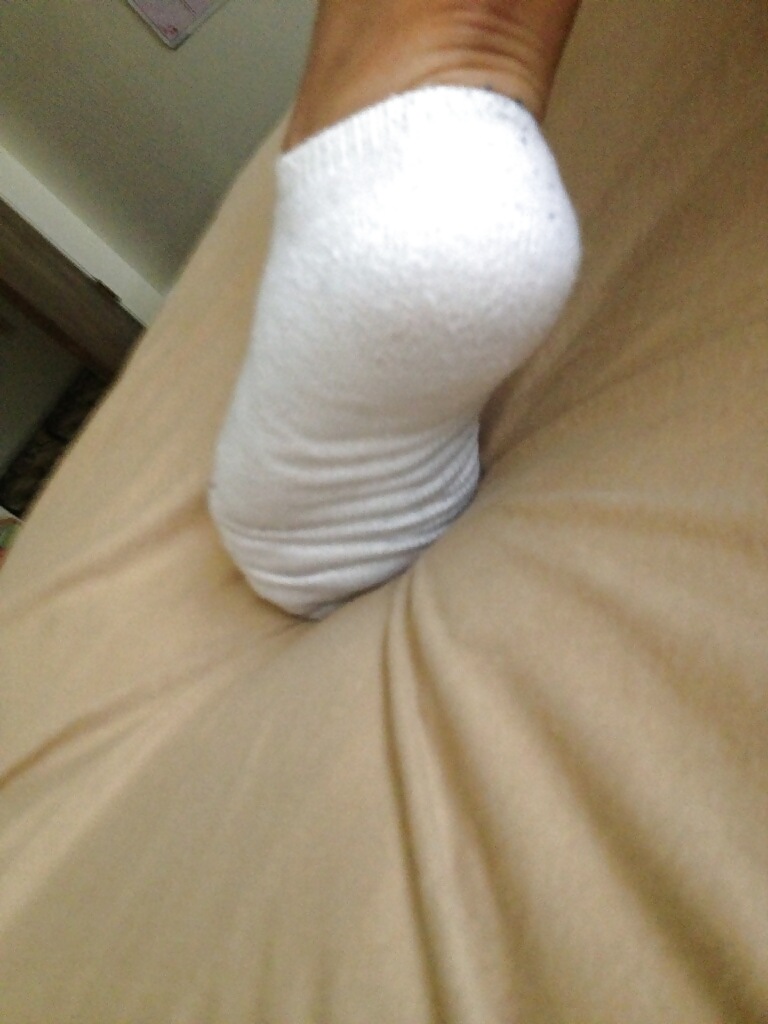 Stinky White Socked Feet porn pictures