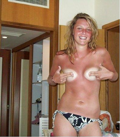 Steff, young slut met in Spain porn pictures
