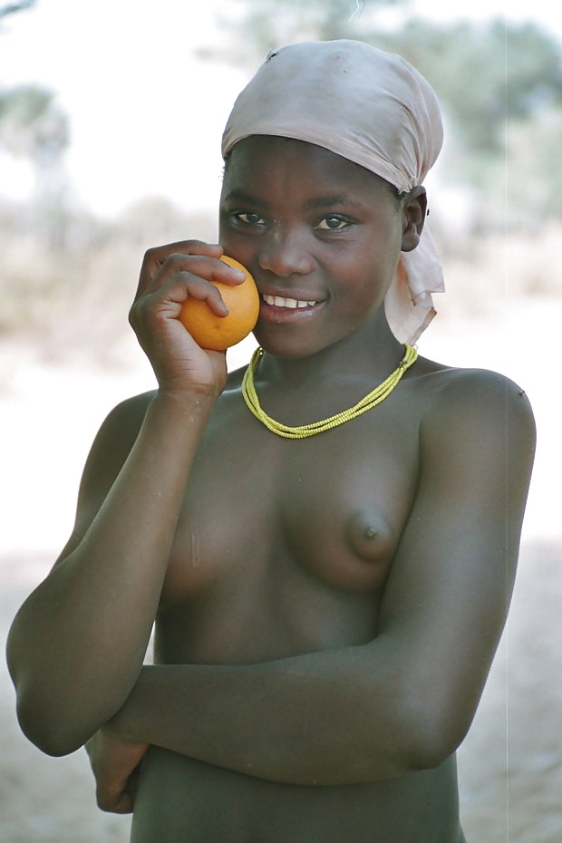 Naked Breast Of A Nigerian Woman