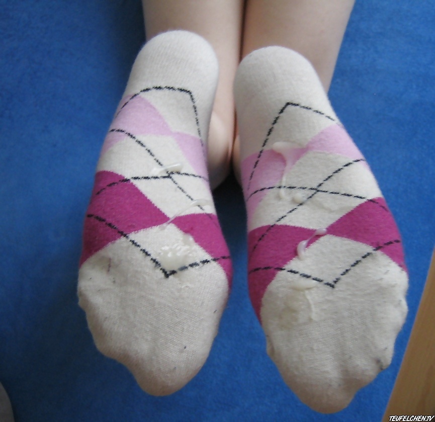 Gallery cum of socks porn pictures