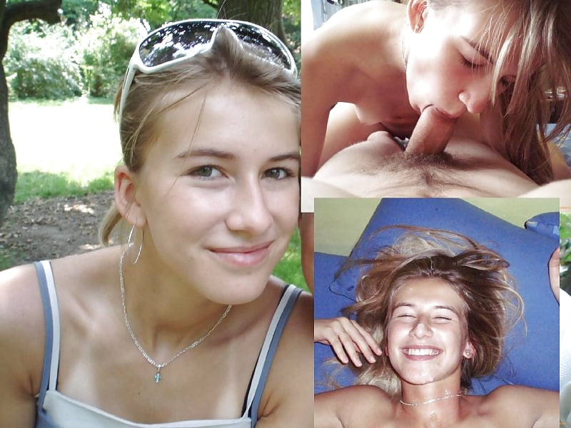Before After Blowjob REAL AMATEUR Vote for your favorite porn pictures