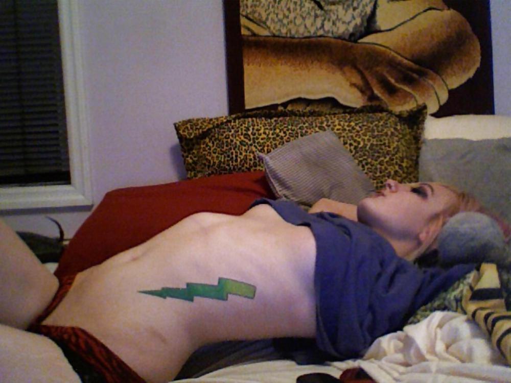 Stolen Pics - Busted Emo Slut Part 1 porn pictures