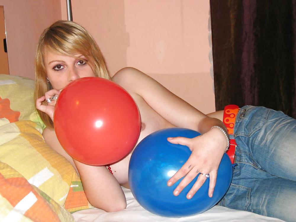 Balloon girls porn pictures