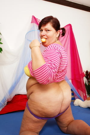 chubby old woman catch masturbate and seduce to fuck by teen         