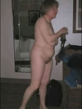 Grandma gets off in the window GIFs #10