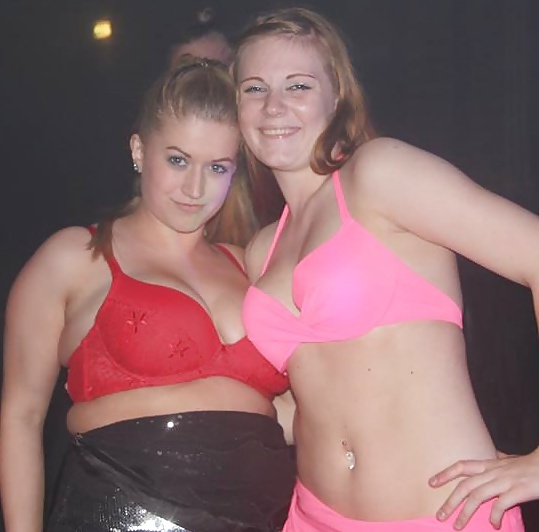 Danish teens-169-170-party bra costume pony tail porn pictures