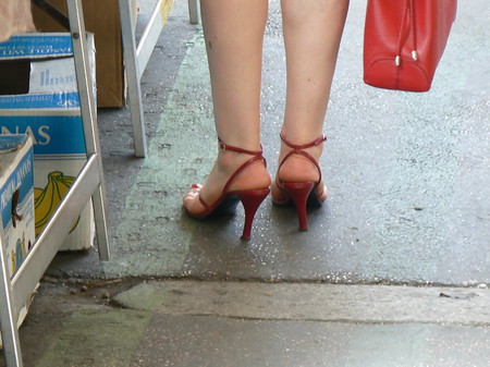Feet and heels on the street 2
