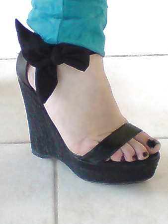 my girlfriend high heels