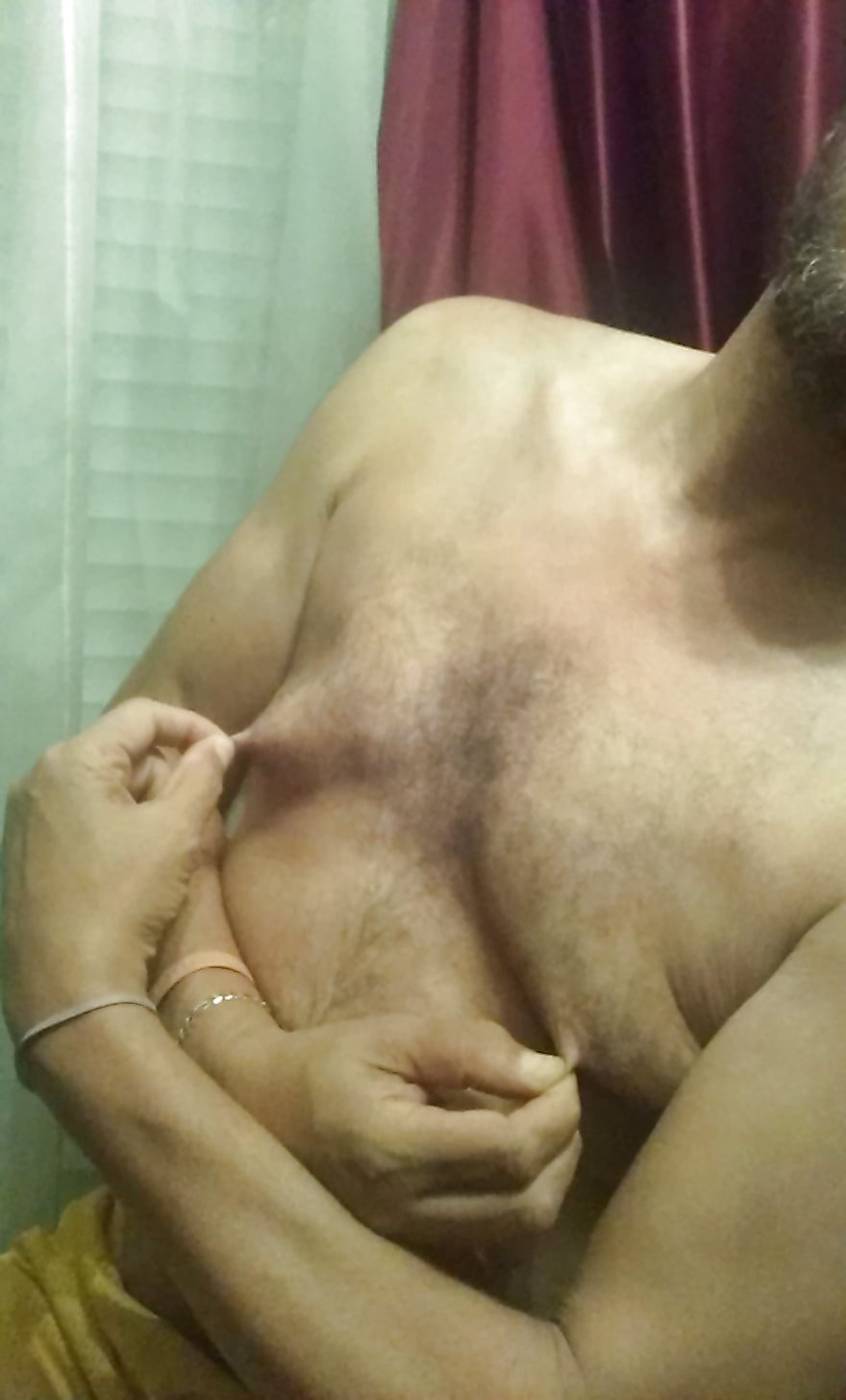 Suckable Hard Man Nipples porn pictures