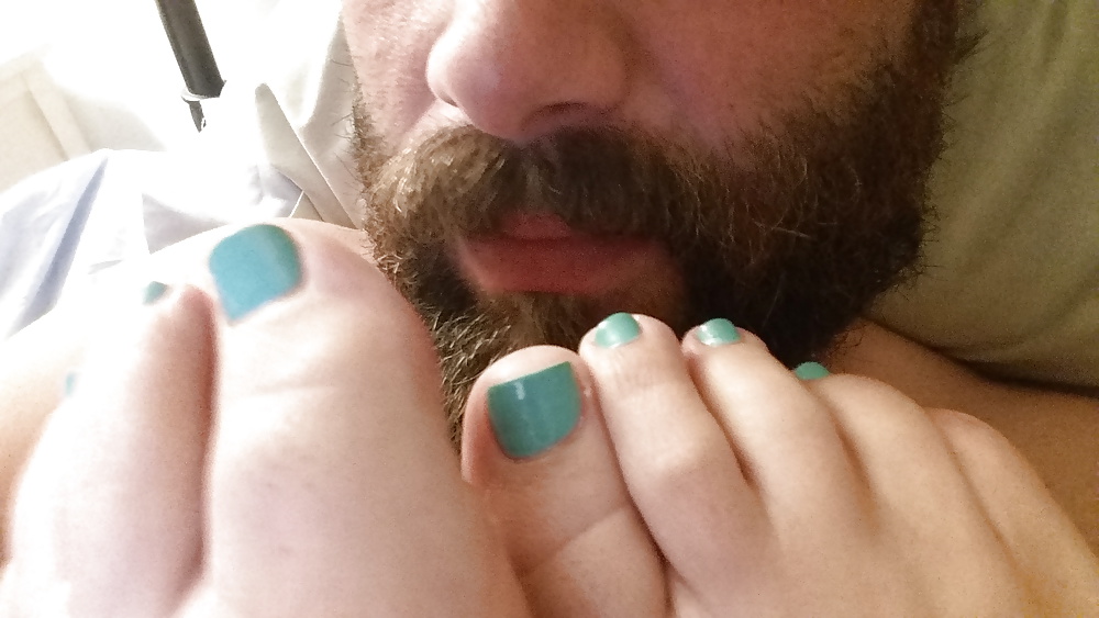 Winter pedicure footjob porn pictures