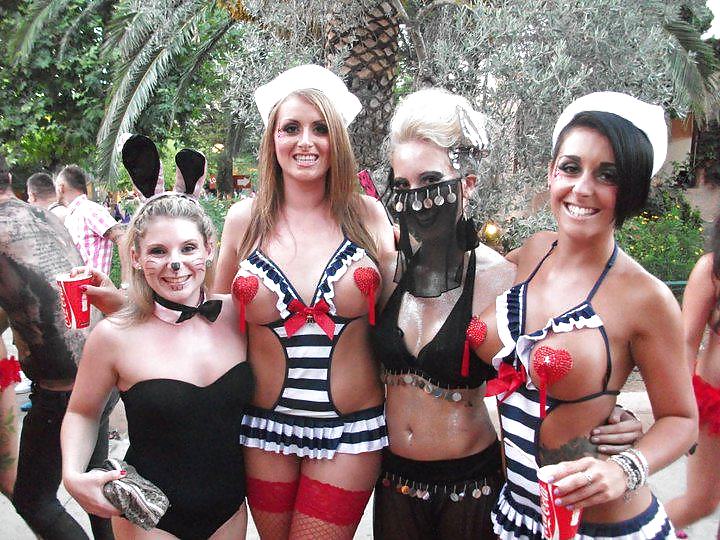 British Girls Go Wild on Vacation porn pictures