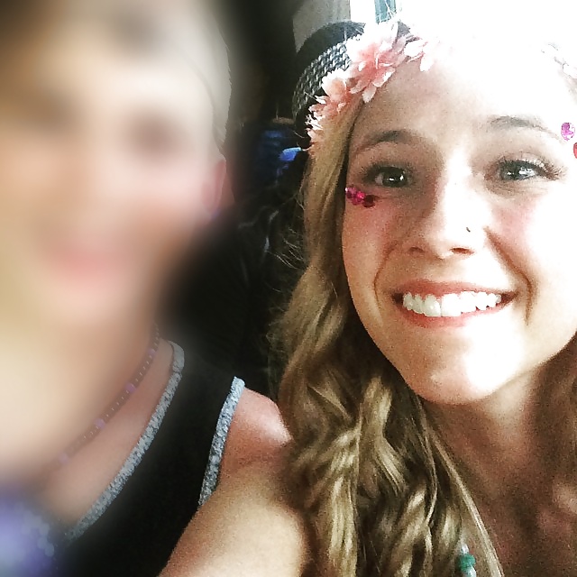 Blonde College Party Girl porn pictures