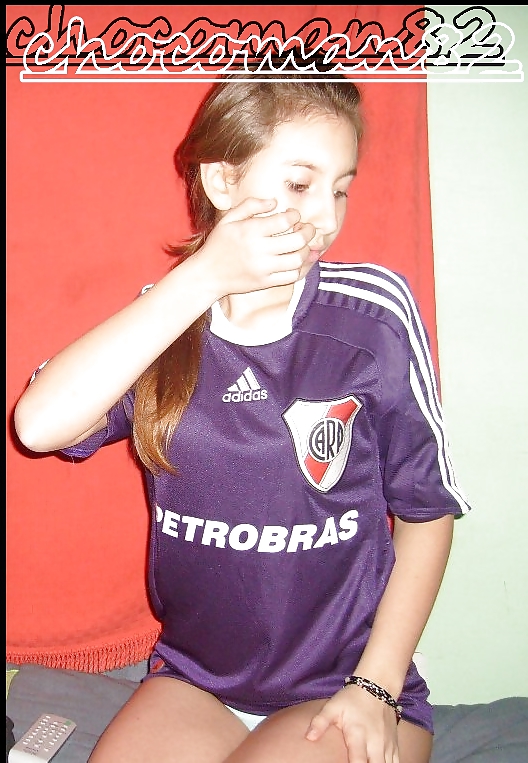 Macarena big fan of River plate porn pictures