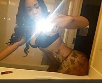 Tatted shawty body to match her ass