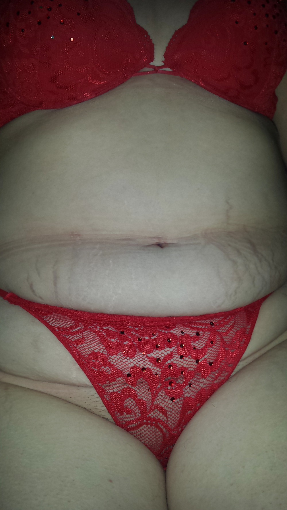 wife in red undies porn pictures