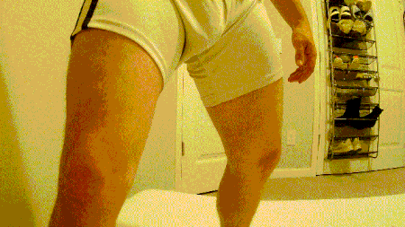 White Shorts gif