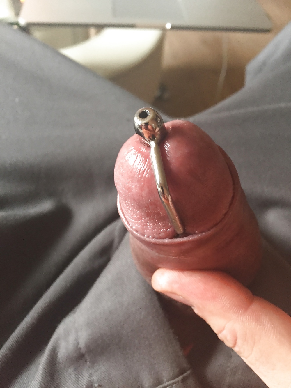 Cock Pumping whit Dilator porn pictures