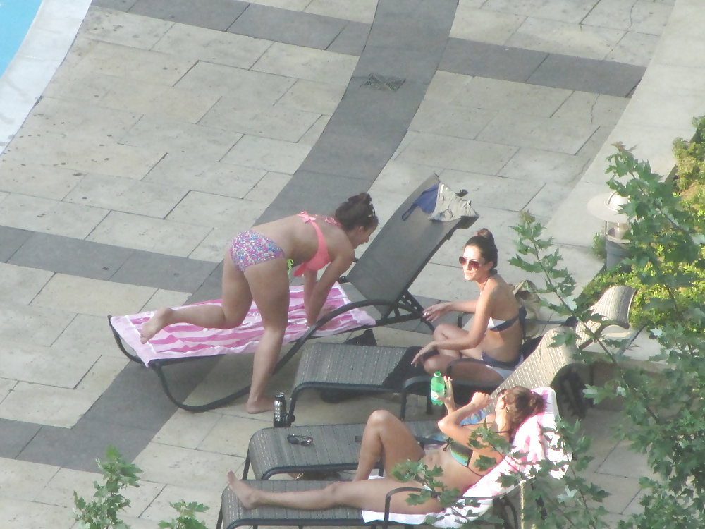 BFF's hangin by the Pool - Toronto , Ontario Canada porn pictures