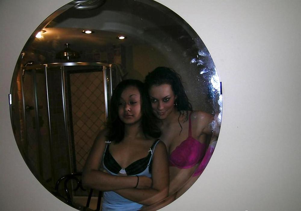 Nice brunette and her little sextoy porn pictures