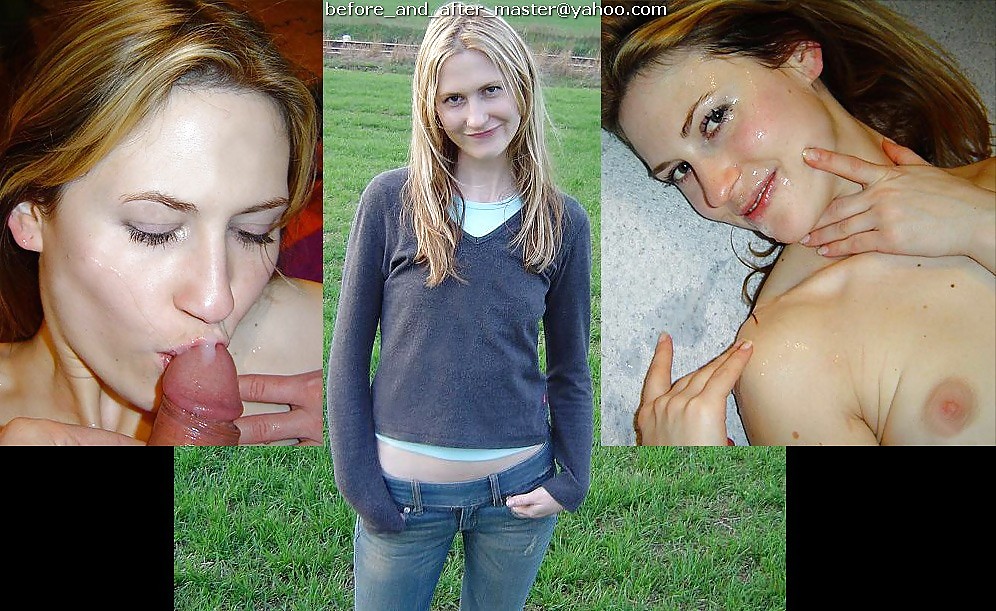 before and after pics - 4 porn pictures