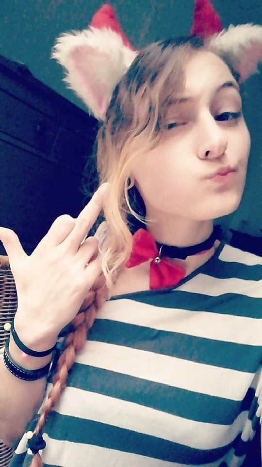 German Teen Slut #9: Collar Whore Luzi porn pictures