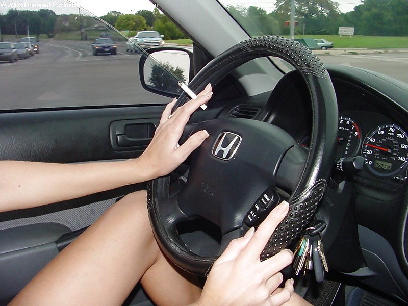 smoking in cars porn pictures