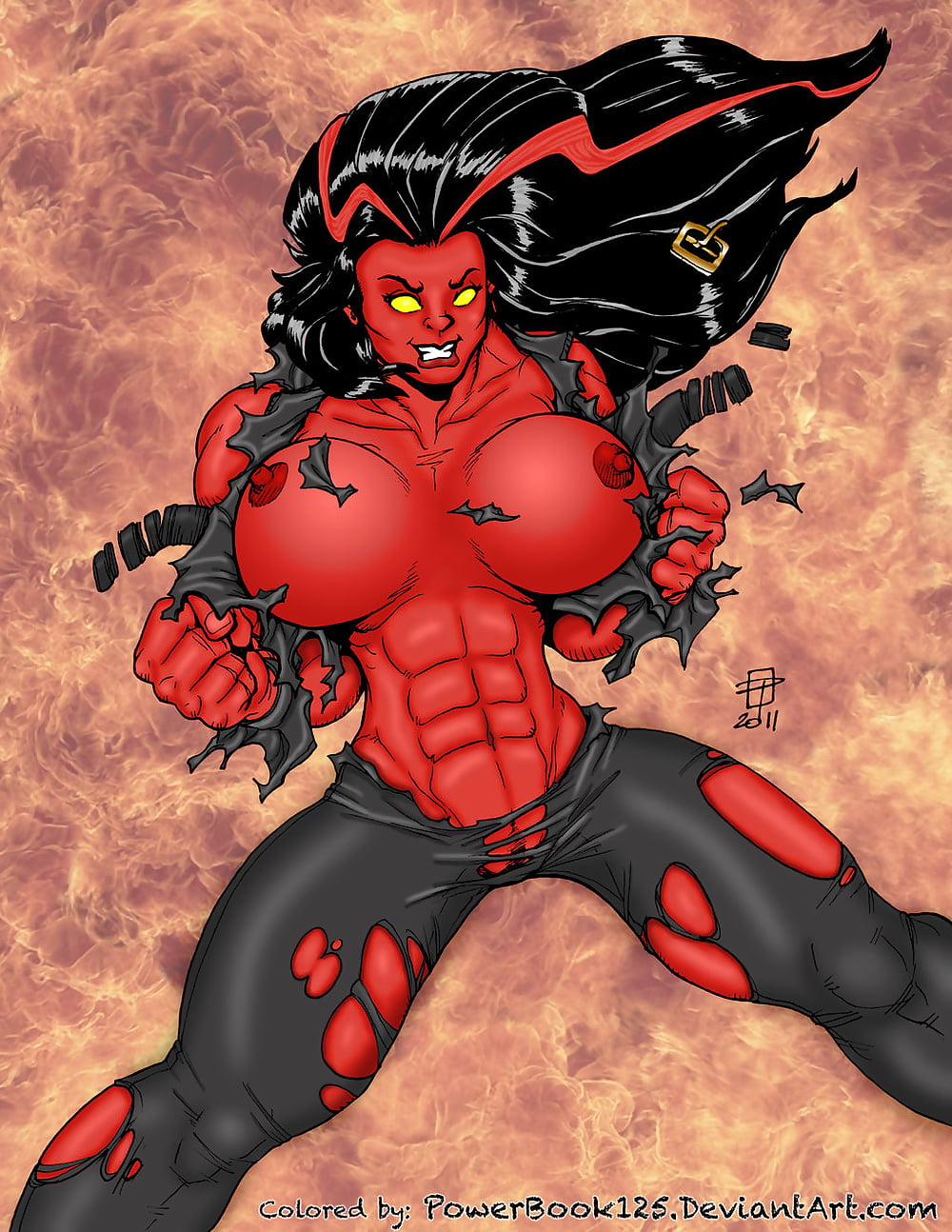 Red She-Hulk.