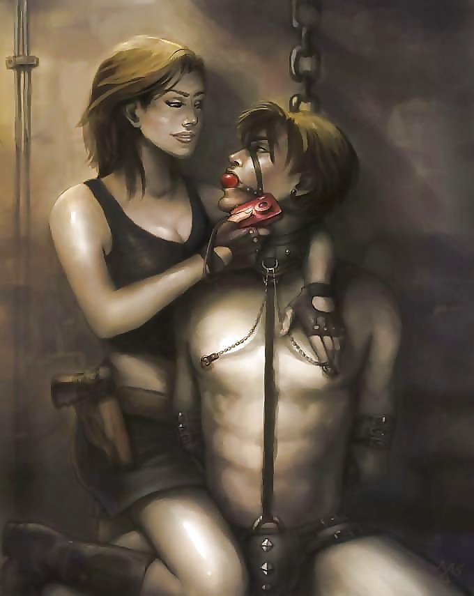 Romantic BDSM Art.