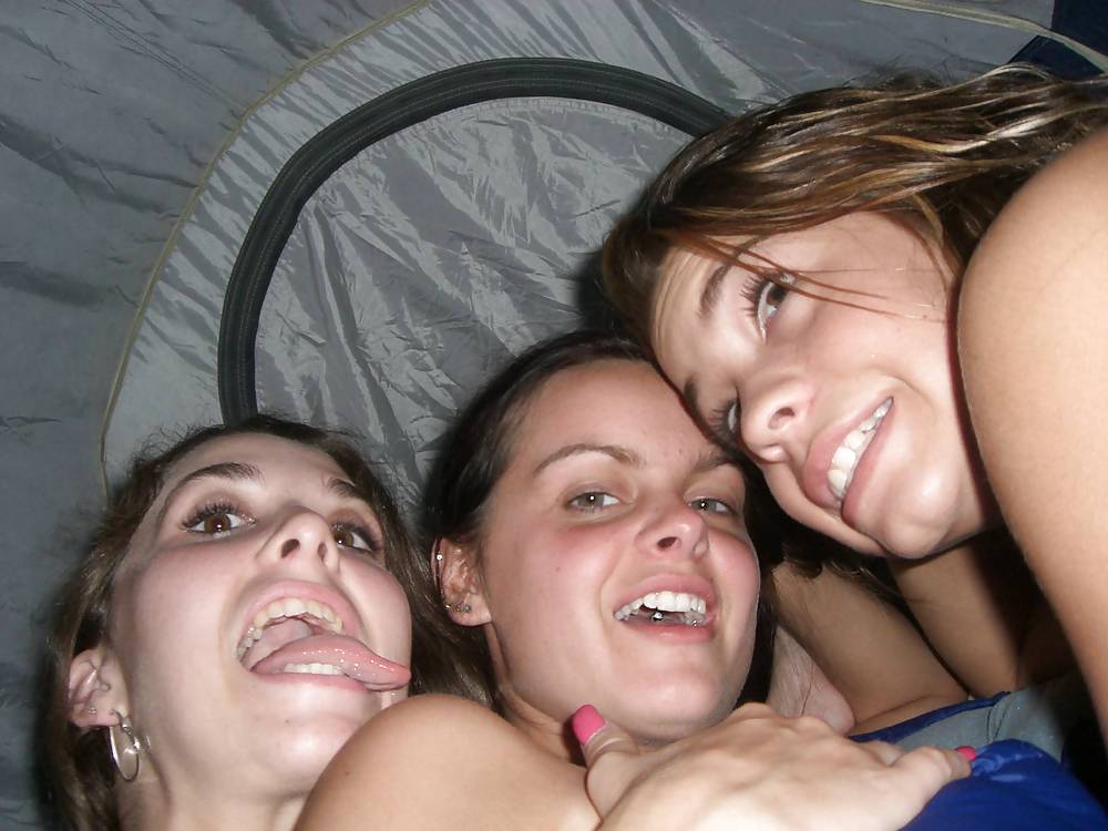 teens having fun on holiday (campsite) porn pictures