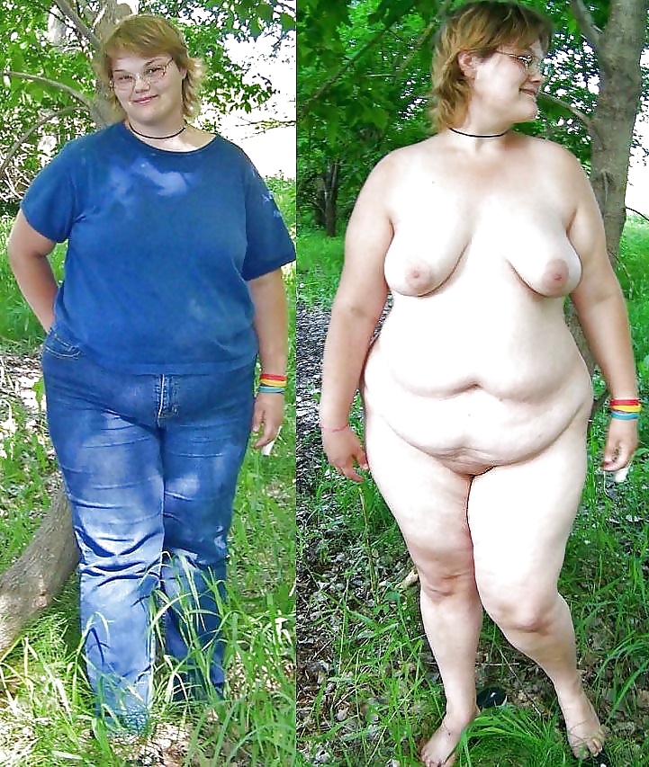 Dressed Undressed BBW Pussy porn pictures