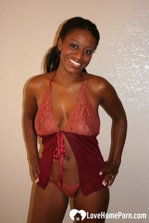 black hottie adores taking a white cock         