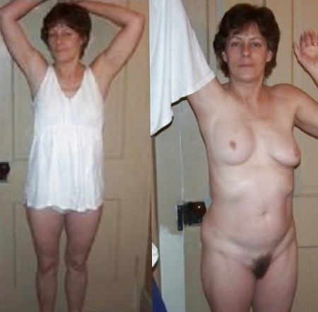 Mature wife showing off her body