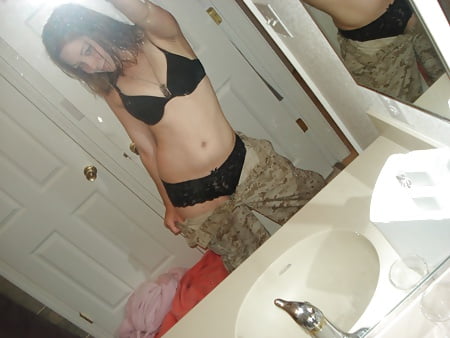 Horny Marine Slut Selfies