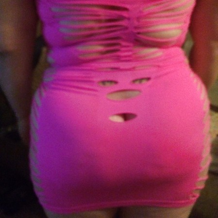 Wife's thick juicy body. In Pink