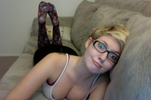Tumblr Girl Shows Off photo #325105980