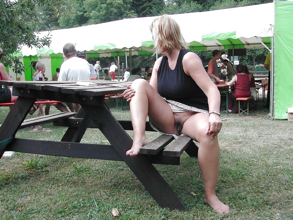 Upskirt amateur outdoor classic