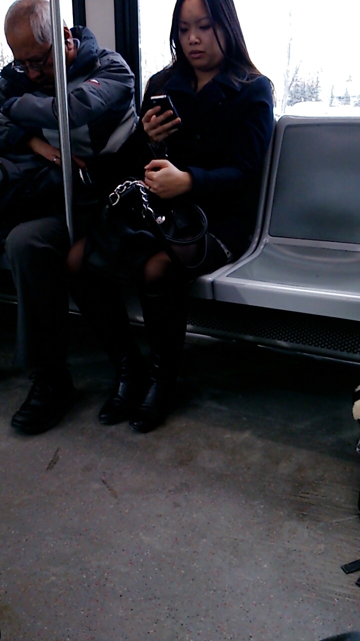 Voyeur - lovely ladies of public transit porn pictures