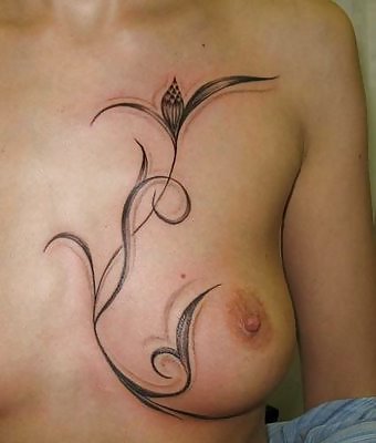 breast tattoos porn pictures