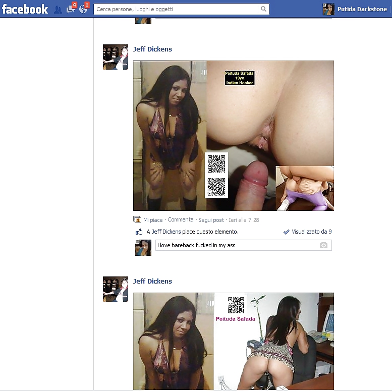 Peituda Safada 20 Indian Facebook Slut works Rio de Janeiro porn pictures