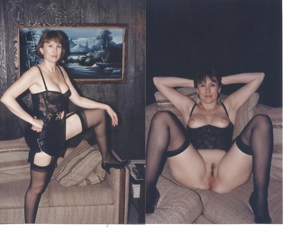 Polaroid Amateurs Dressed Undressed 5 porn pictures